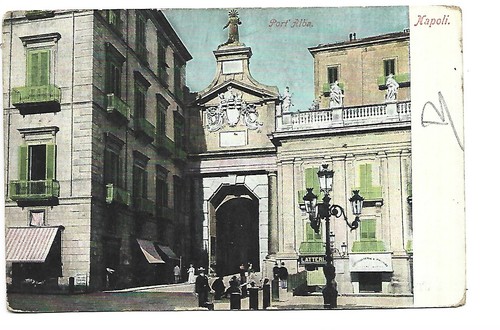 Italie napoli port - , alba