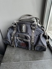 George Gina Lucy vintage gray Y2K rare shoulder bag
