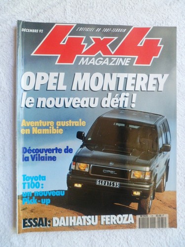 4x4 magazine 135 - 4x4, 12/1992