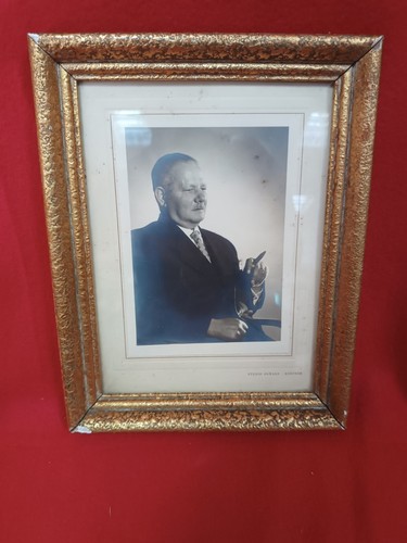 Cadre photo vintage doré avec