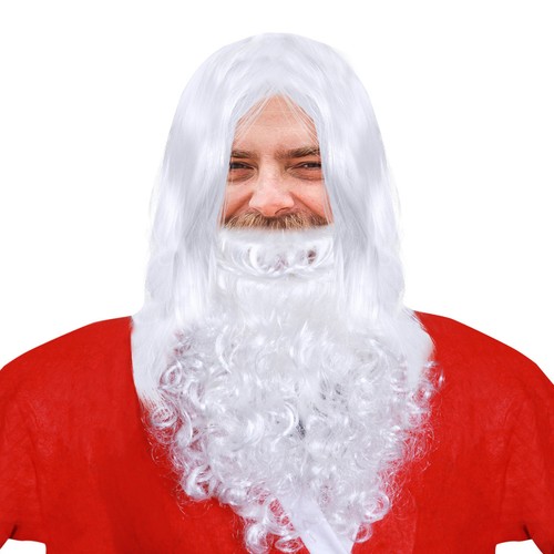 Fausse barbe blanche - fausse,