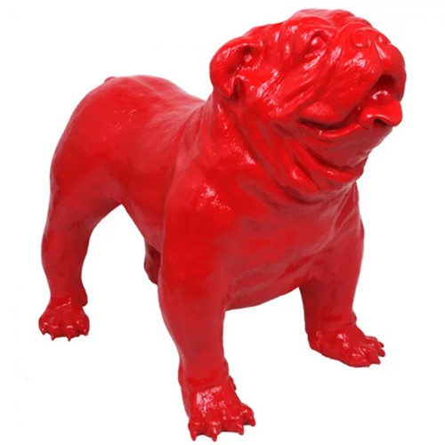 Statue bouledogue anglais - , en