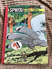 RELIURE 1957 JOURNAL SPIROU