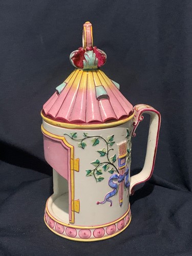 Lanterne faience attribué - lanterne,,