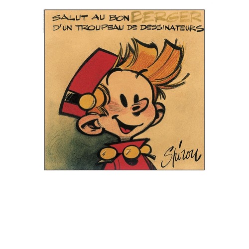 Poster affiche offset - , spirou
