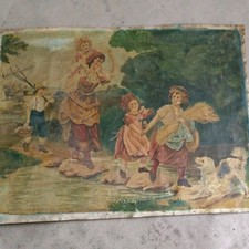 Grande Toile Murale Ancienne