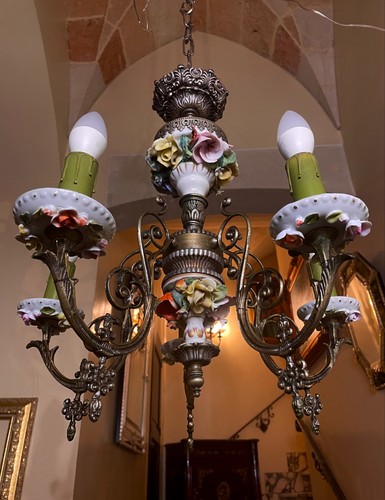 Lustre ancien céramique - en, et