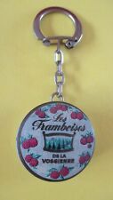 vintage keychain box candy raspberries La Vosgienne