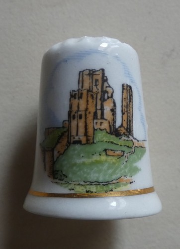 Dé coudre porcelaine - dé, en