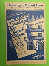 54/ PARTITION PAROLE & CHANSON - Théêtre Mogador (2 chansons) - 1930