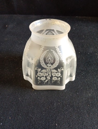 Verre lampe pétrole - verre,