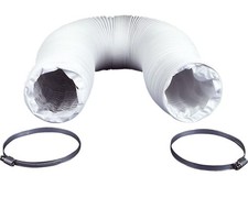 Scanpart Tuyau D'Extraction 3M Avec Colliers De Tuyau Pour Sèche-Linge