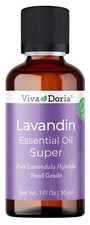 Viva Doria Pure Lavandin Super Essential Oil, Food Grade, 1 Fl oz