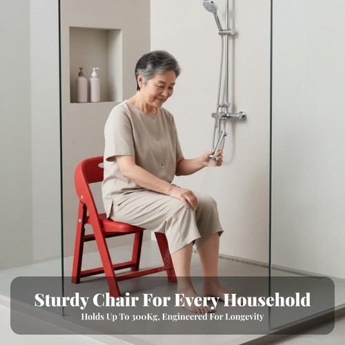 Chaise douche pliante - de,