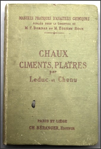 Chaux ciments platres - ciments,