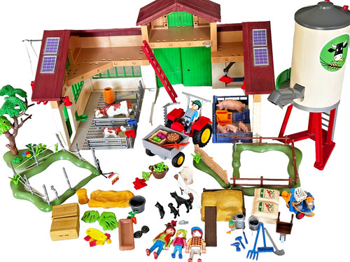 Playmobil grande ferme moderne - ferme,
