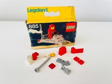 LEGO – 885 Space Scooter – BOX and few pieces – 1979 Vintage Classic Set