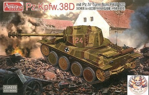 Amusing hobby pz 38d - amusing, 1/35