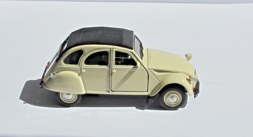 Voiture miniature welly 2cv - miniature,