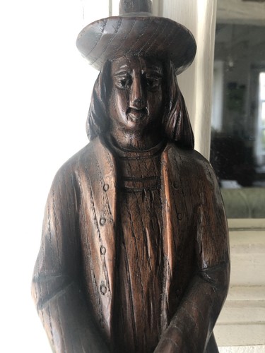 Ancienne statuette bois - ancienne,