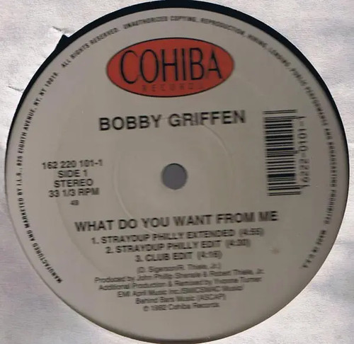 Bobby griffen vinyl - vinyl, 12''