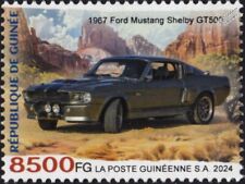1967 FORD MUSTANG SHELBY GT500 Pony/Muscle Car Stamp (2024 Guinea)