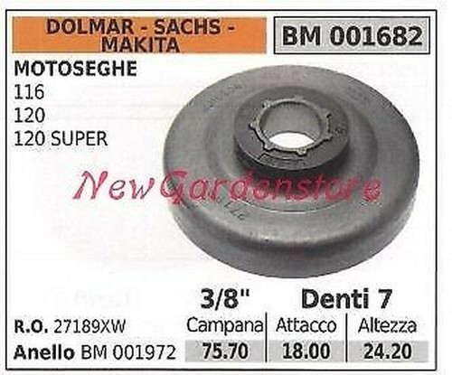 Pignon dolmar moteur - dolmar,