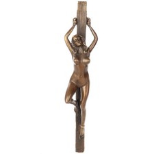 Art Deco Bronze Nude Woman Sculpture After J. Patoue