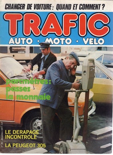 Trafic 1978 peugeot 305 - trafic, 36