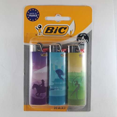 Lot briquets bic maxi - 3,