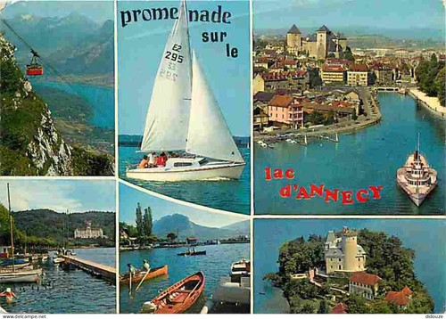 Carte postale lac - carte,