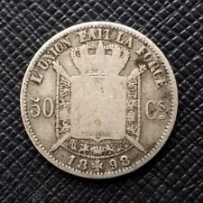 Pièce de Monnaie Belgique 50 Centimes 1898  Argent KM# 26  [32]