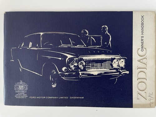 1962 ford zodiac iii - iii, owners