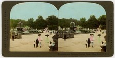 NEW YORK CITY SV - Central Park - Fountain & Terrace - Cooperative View Co 1900s