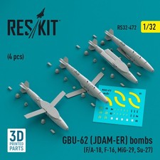 GBU-62 (JDAM-ER) bombs (4 pcs)