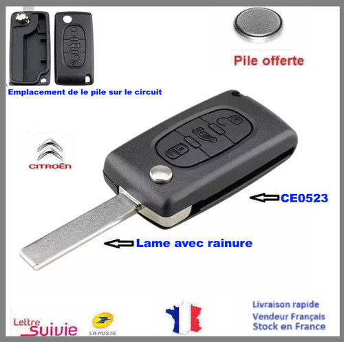 Boitier coque clé - boitier,