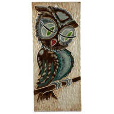 Rare PLAQUE "CHOUETTE"