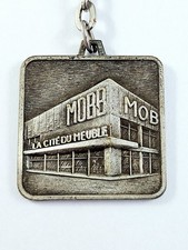 KEYRING - MOBB - LA CITÉ DU MEUBLE - Furniture DESIGN Engraving - TOULOUSE 1960s