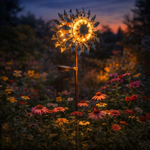 éolienne lampe solaire - Éolienne,