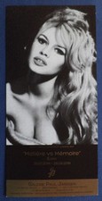 Carton publicitaire Saint-Tropez 2014 BRIGITTE BARDOT (10 x 21 cm) Sam LEVIN