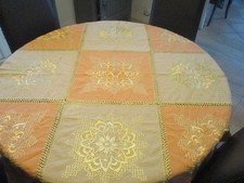 nappe ancienne en fil de lin