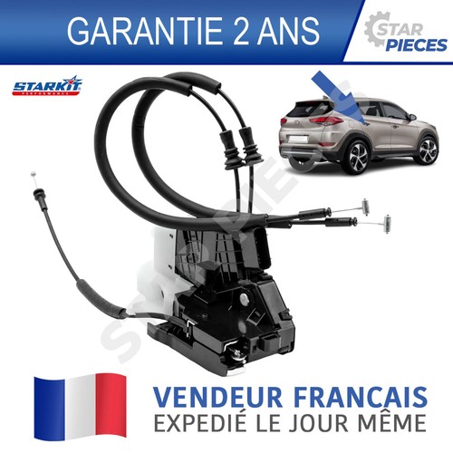 Serrure porte arrière - serrure,