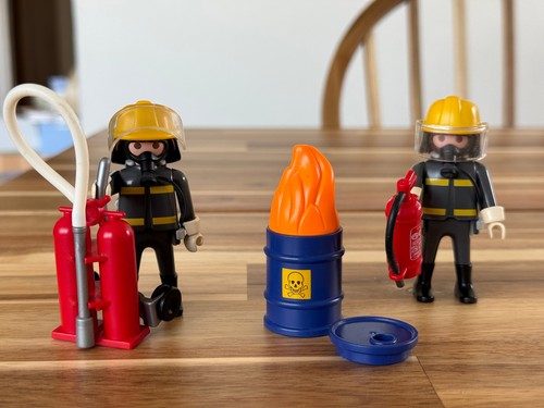 Playmobil pompiers set 3883 - pompiers,