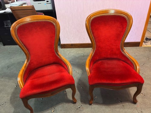 Paire fauteuils anciens - de,