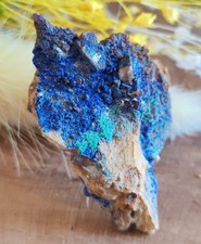 Azurite malachite brute