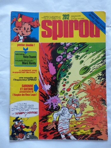 Spirou 2012 cover hardy - spirou,