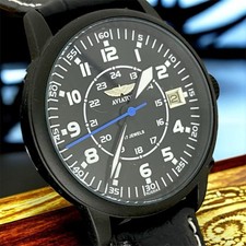 Vintage Raketa Watch Mechanical Aviator Military USSR Russian Wrist Soviet Men's