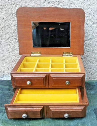 Boîte bijoux vintage - 🌿, à