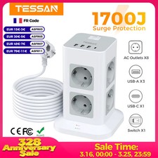 Multiprise Tour 8 Prises USB-A