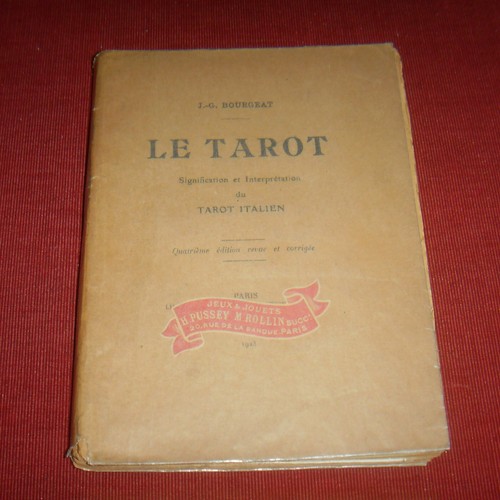 1923 tarot par j - tarot, j.-g